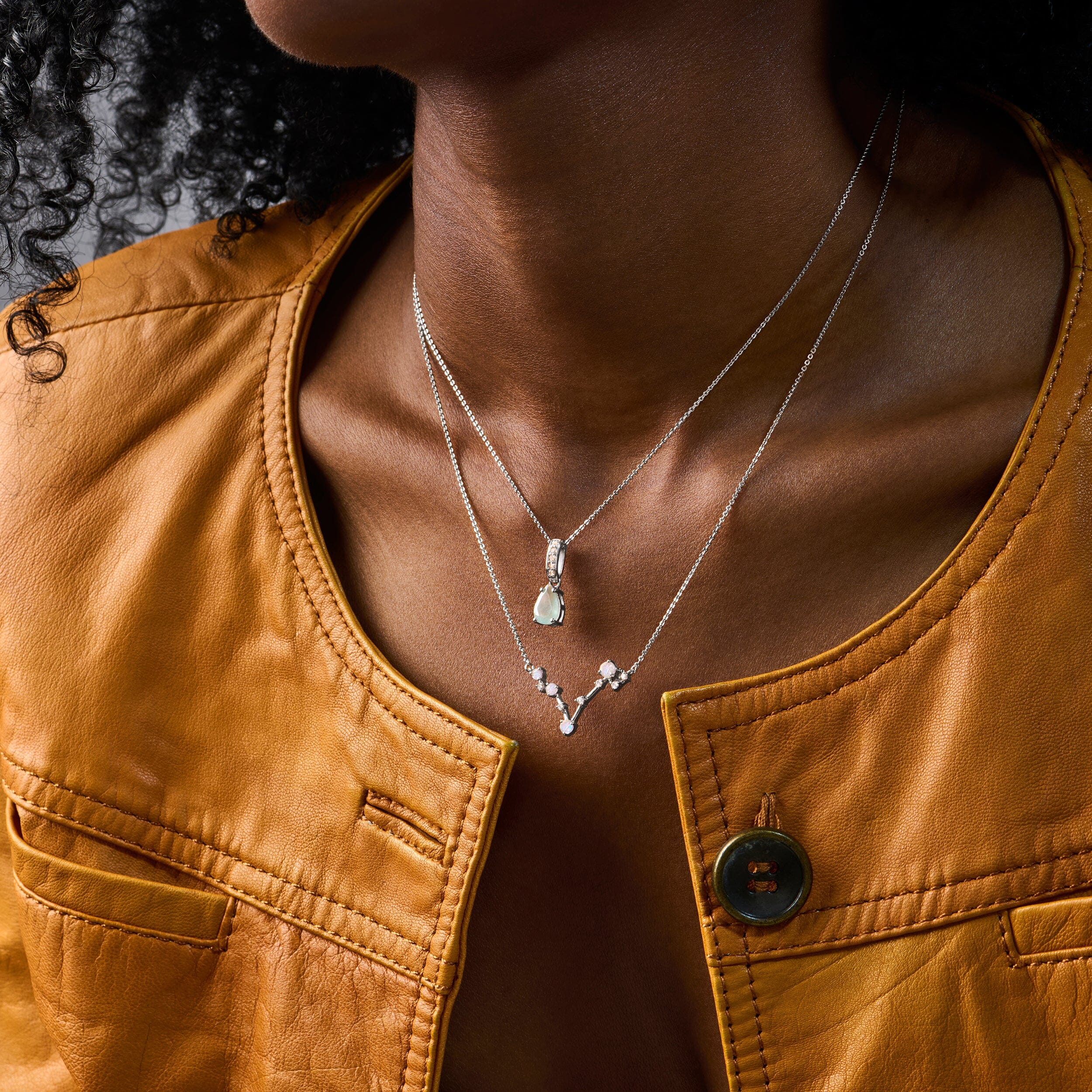 Aquamarine Necklace Sway - March Birthstone - Image 8