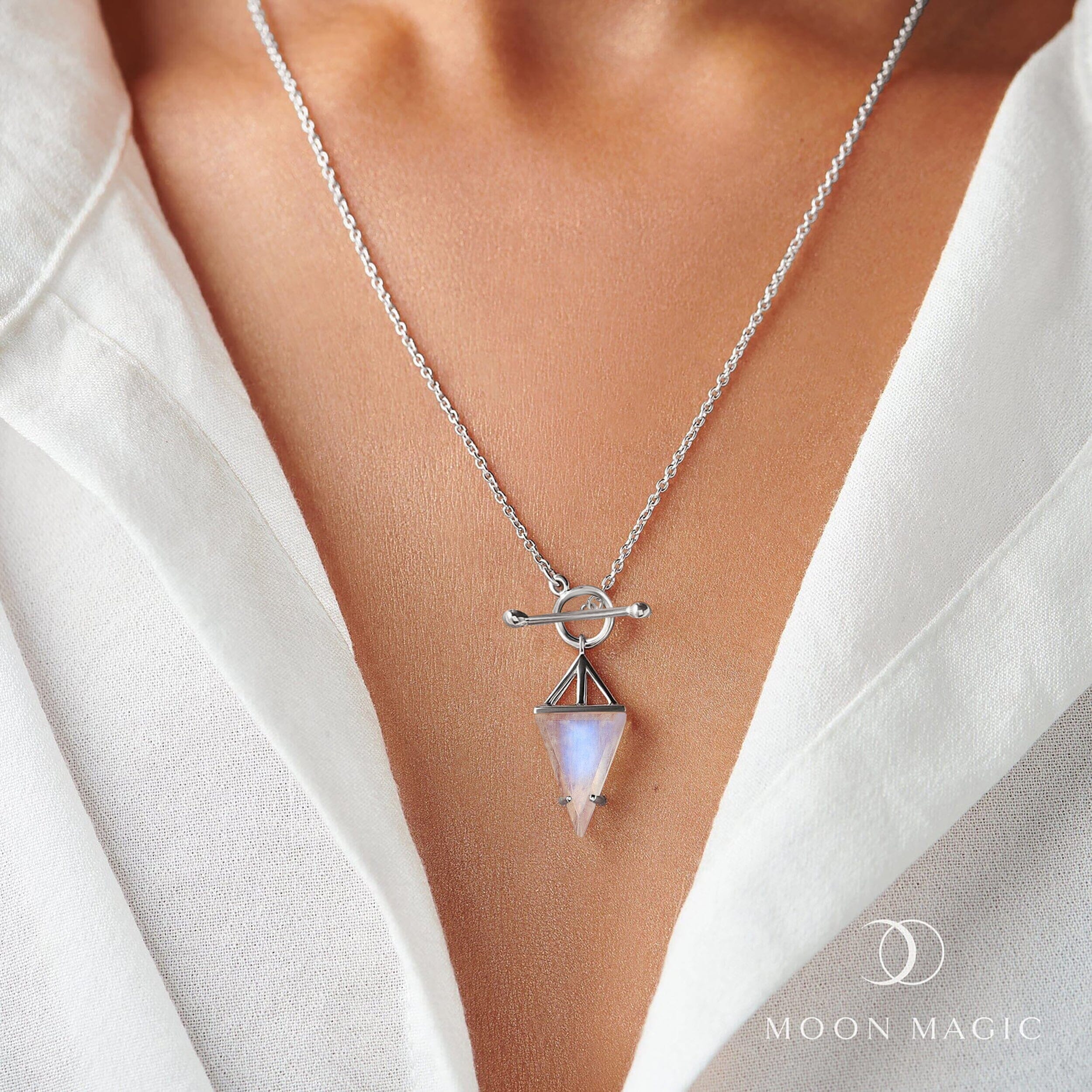 Moonstone Necklace - Heroine T-Lock - Image 4
